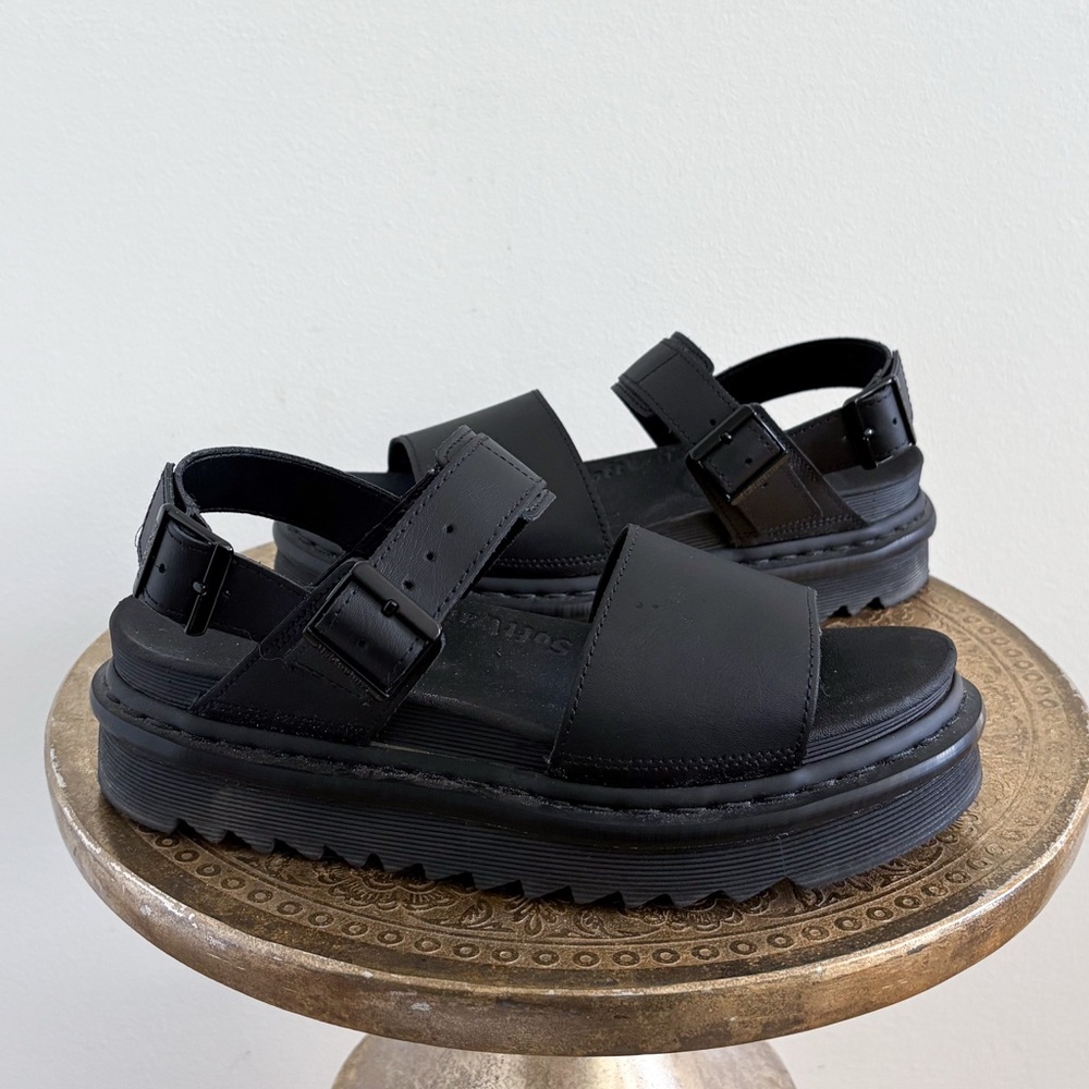 Dr. Martens Black Sandals